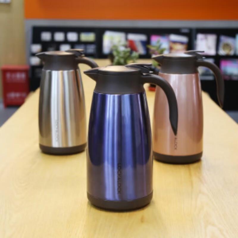 LOCK&LOCK Elegant Vacuum Insulated Stainless Steel Pot
