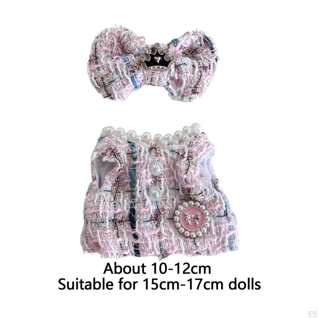 15cm Doll Clothes,Plush Accessories,Doll Dress Set,Cute