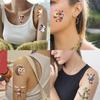 20Pcs Cartoon Animal Tattoo Stickers Cute Children Birthday Party Temporary Waterproof Funny Kawaii Tattoos Sticker Gift Toy