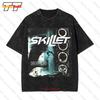 Skillet Band Not Gonna Die 2013 Christian Rock Vintage Oversized T-Shirt R6XL