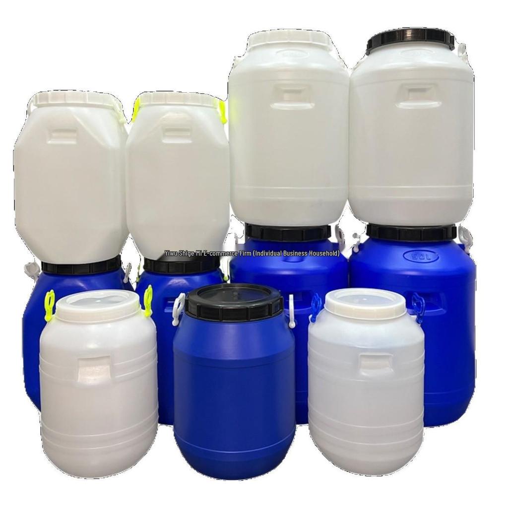 Multifunctional Square Food Grade Plastic Bucket: Composting, Water Storage, Fermentation, Oil Drum, Honey Seal, Chemical Use.