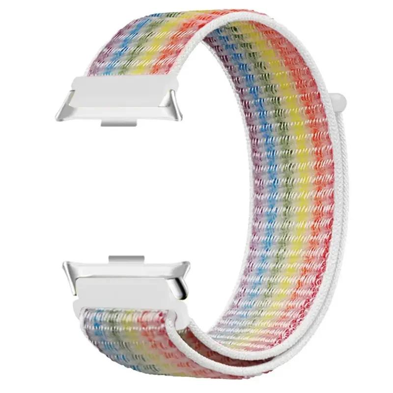 Nylon Loop Strap für Huawei Watch Fit 3 Sport Atmungsaktives Ersatzarmband Armband für Huawei Watch Fit 3 Gürtelzubehör