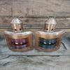 Brass Finish Port Starboard Lanterns Nautical Oil Lamps Ship Light
