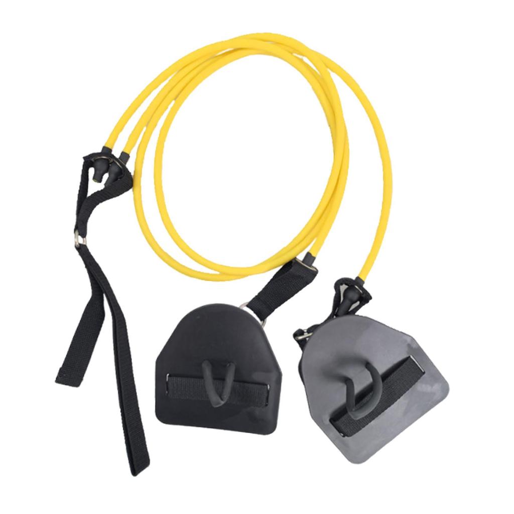 Arm Strength Training for Swimmers with Swim Paddles – Resistance Bands Men And Women
