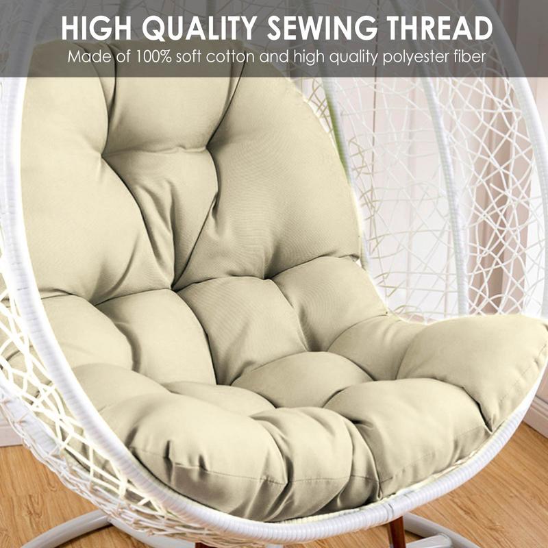 Outdoor Supply Hammock Thickened Egg Chair Cushion Seat Pad Backrest Pillow Rocking Chair Seat Mat Swing Chair Mat