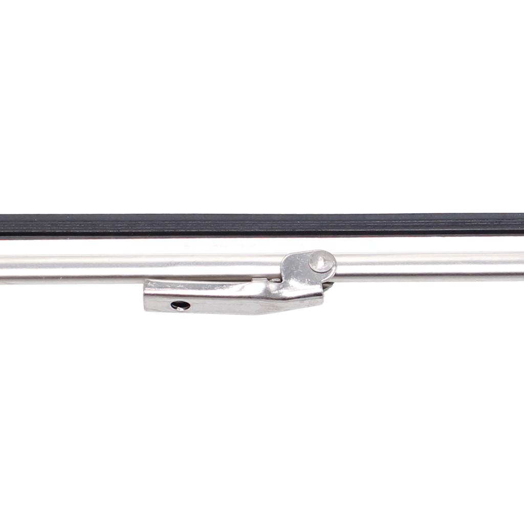 10 Inch Windshield Wipers, 2PCS Stainless Steel Wiper Blades for Car and Boat, Universal Replacement Wiper Blades
