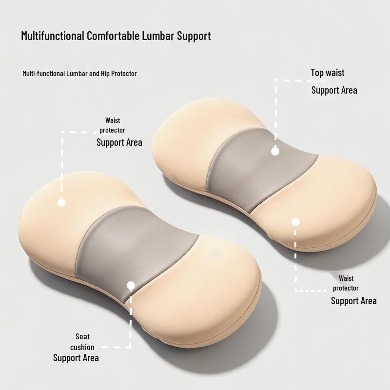 Multifunctional Pillow: Lumbar, Back Support & Leg Cushion for Sleeping