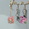 DIY Diamond Painting Keychain Crystal Rhinestone Kit Single Side Full Drill Gem Art Crafts Point Drill Pen Gift Set