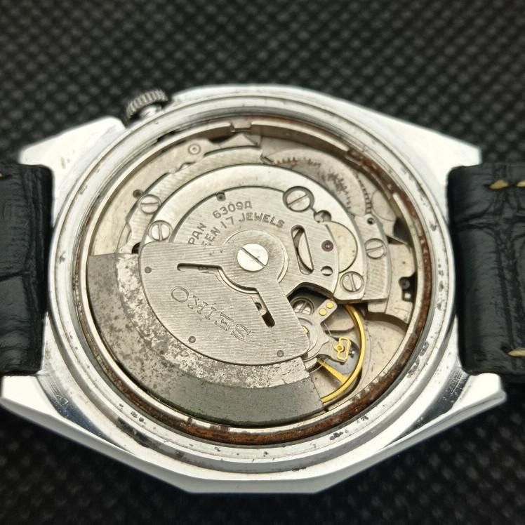 USED VINTAGE SEIKO 5 AUTOMATIC 6309A JAPAN MENS ORIGINAL DIAL WATCH A413425-2 SKU621a-a413425