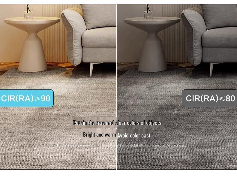 Ultra-Narrow Bezel LED Recessed Downlight: Anti-Glare Spotlight with Three-Color Light Change