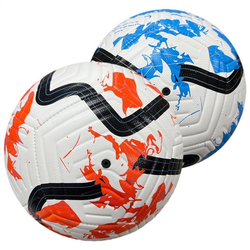 Sports Soccer Ball Size 5 Club Soccer Ball Soft Cover Sports Soccer Ball For Birthday Festival School Sports Game Teens Adult