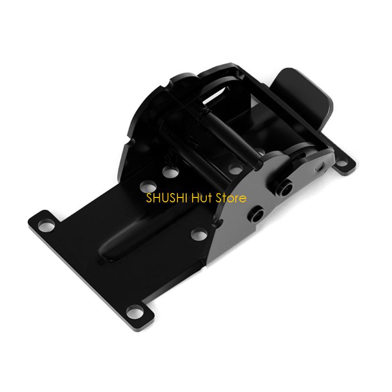 

Folding Hinge Hardware 180 Degree Foldable Brackets Upgrades for Table Legs D57B чёрный