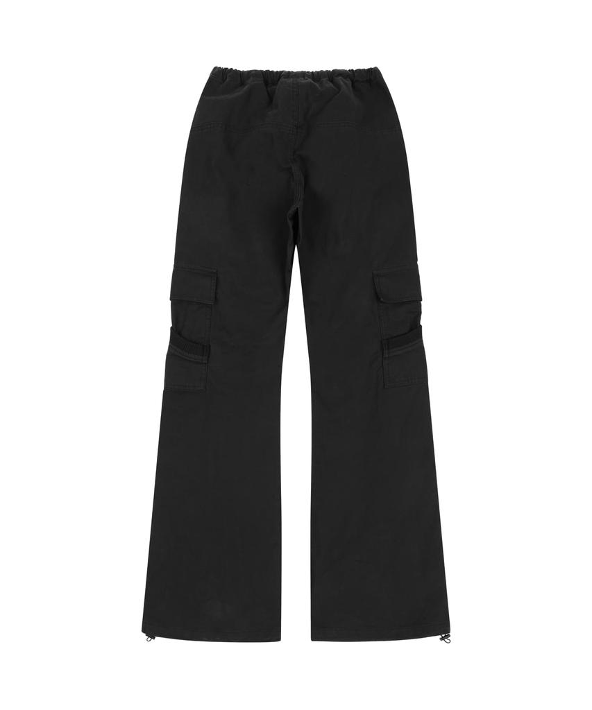 ORDINARY HOLIDAY Banding Cargo Pants [Black]