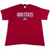 Vintage Ohio State Buckeyes T Shirt Adult Size XL Red Varsity Logo Tee