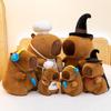 Capybara Plush Toy - Cute Bubble Blowing Guinea Pig Doll
