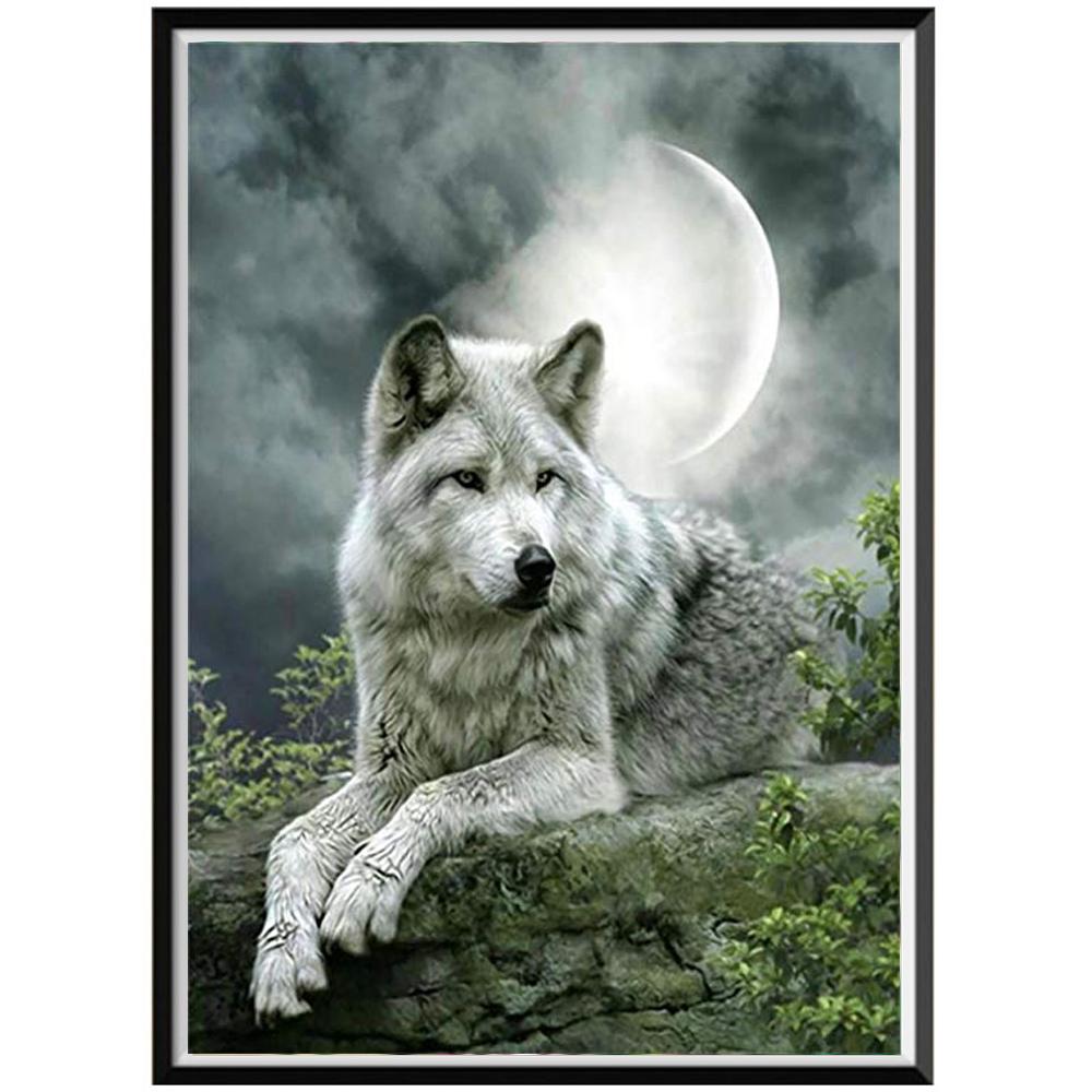 5D Diamond Painting Full Diamond Cartoon Animal Rhinestone Rhinestone Embroidery Mosaic Pattern Diy Home Decoration Gift