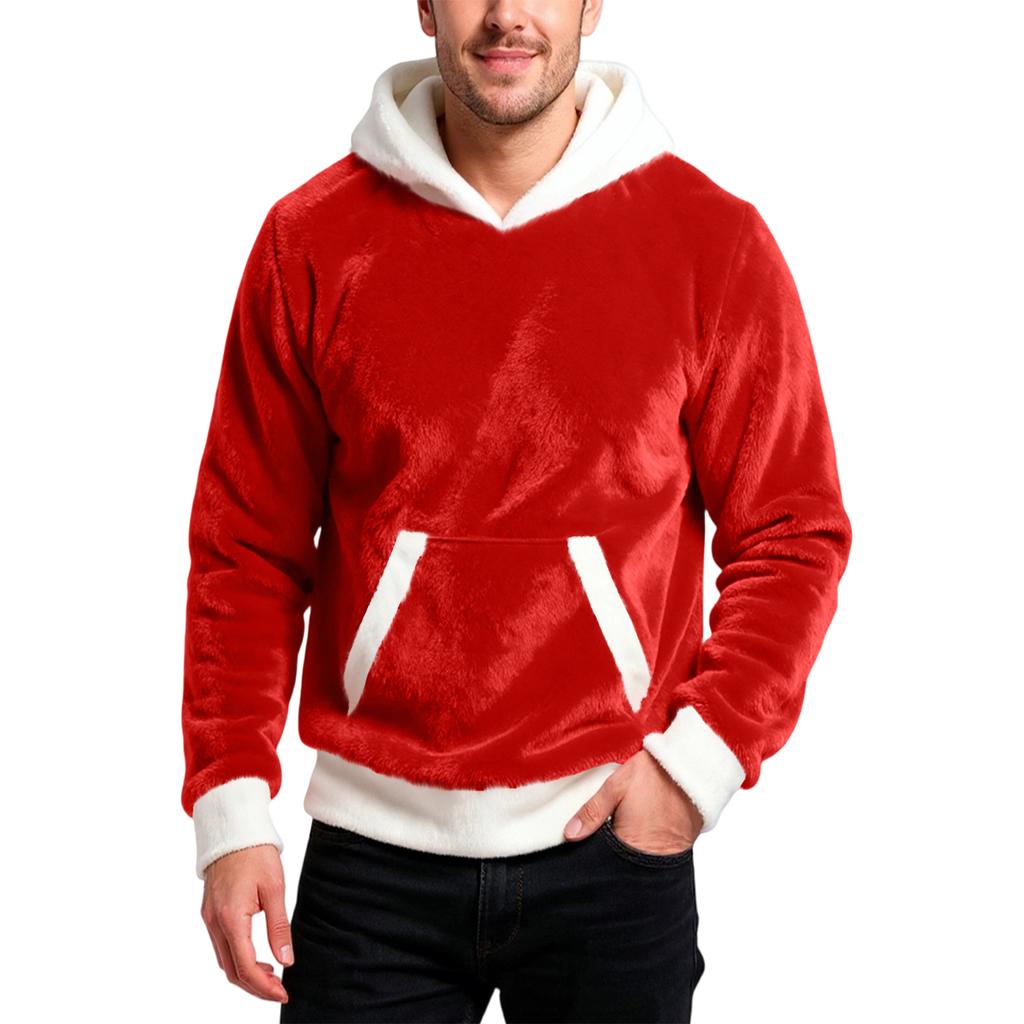 Men's  Leisure  Fashion  Half  Zipper  Hooded  Hood  Long  Sleeves  Hoodie