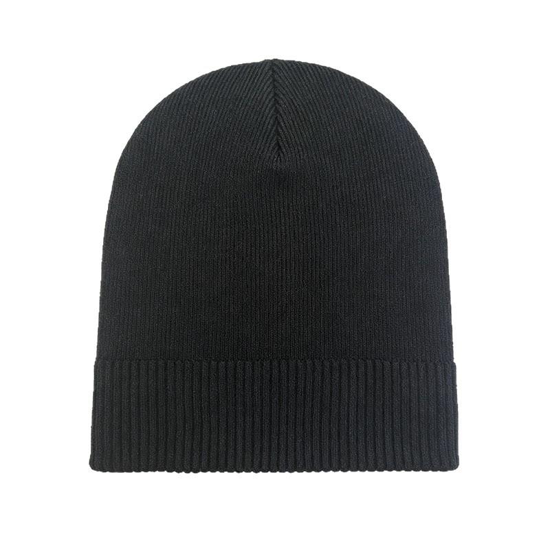 Korean-style Internet-celebrity Chic Ripped Vintage Jacquard Knit Beaniefashionable Versatile and Warm for Fall and Winter
