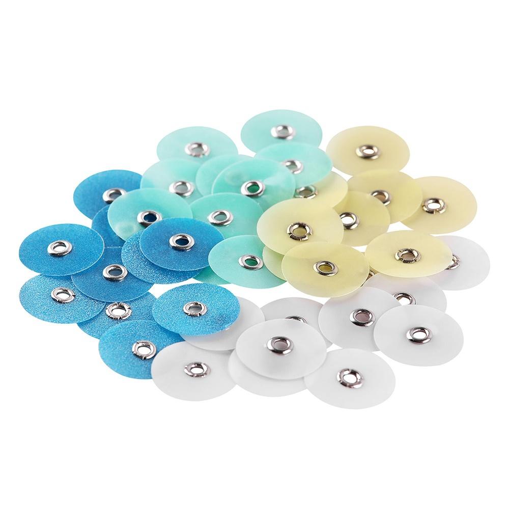 Dental Polishing Discs Gross Reduction Contouring Mandrel Stripes Set Dental Materials Teeth Whitening