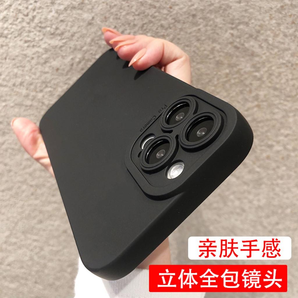 Luxuriöse Weiche Matte Lila Handyhülle Für iPhone 11 12 13 14 Pro Max XS X XR 7 8 Plus Original Flüssigsilikon Stoßfeste Hülle