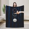 Kiss All The Time Disco Blankets Harrys Singer Styles Wool Novelty Warm Throw Blanket for Bedding Lounge Decoration