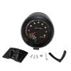 3.75 ''Automobile Refitted Instrument Black White Light Tachometer 0-8000 Pointer Tachometer 92mm