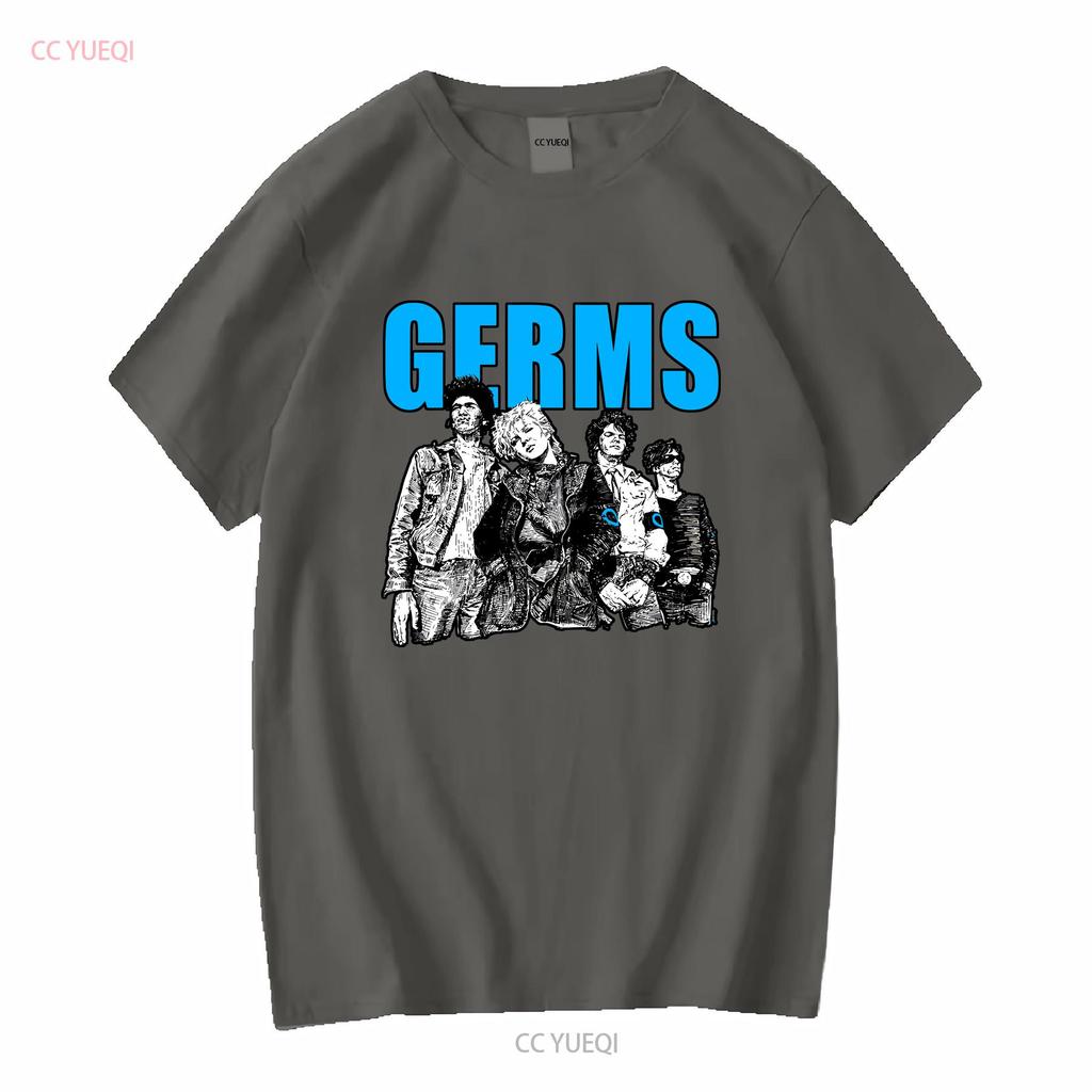 Germs T Shirt SoCal Punk Rock Band Gift for Fan TE2588 Long or Short Sleeves Vintage Washed Stretched Soft Slightly Homme