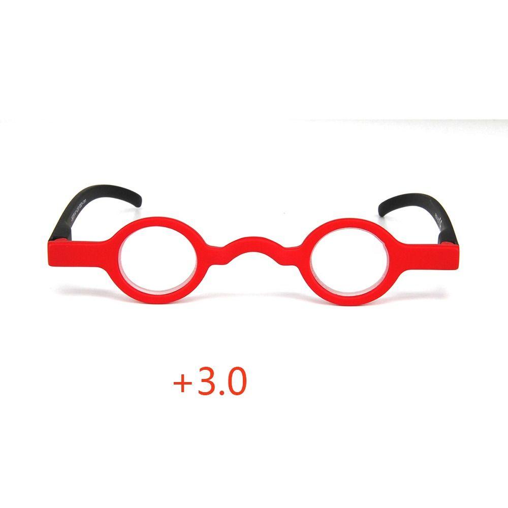 

Portable Reading Glasses Retro Round Frame Presbyopic Glasses Resin 1.0/1.5/2.0/2.5/3.0 Presbyopia Eyeglasses Unisex