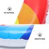 TOYMYTOY Rainbow Inflatable Swim Ring, 26-inch, PVC, Portable Swim Ring for Outdoor Pools, Summer Water Play Toy, Perfect for Family and Friends