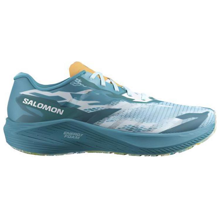 Salomon Aero Volt Comfortable Versatile Lightweight Shock Absorbing Durable Low-Top Running Shoes Men Running Shoes Blue 471292