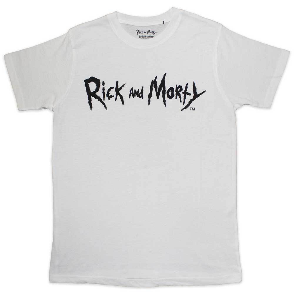 Rick & Morty Unisex T-Shirt: Mono Logo (Medium) 2XL