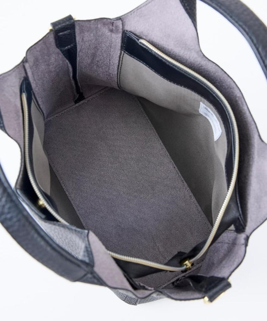 Retro Shibo Tote Bag, A5, Lightweight, 2-Way, 3-Compartment Design