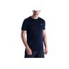 Under Armour Rush Heatgear True Ink Casual Sports Crew Neck Short Sleeve T-Shirt Men Tops Blue 1289596-437