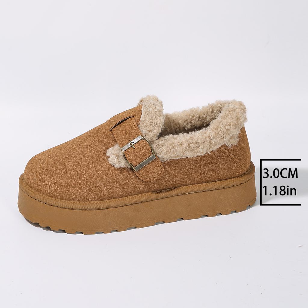 New Winter Flat Shoes Women's Snow Boots Plush Warm Winter Thick Fashion Women's Boots