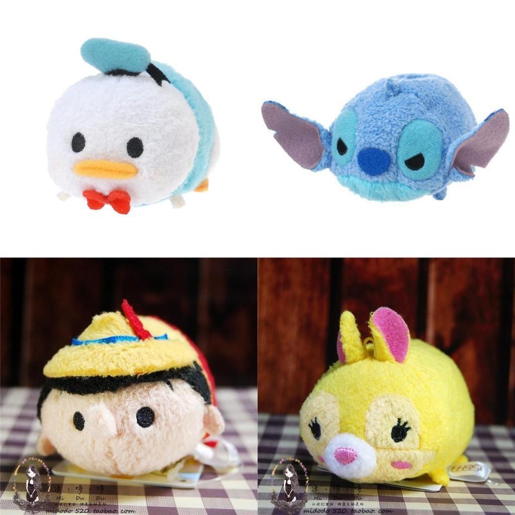 Adorable Cute Plush Doll Mini Toy Tsum Key Accessories For Screen Wipe And Hand Use