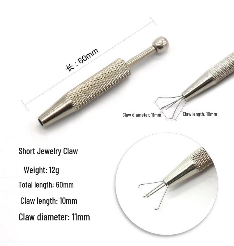 Four-Claw Earring Back Screw Ball Grabber - Free Shipping