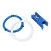 3D-Drucker Teile Kit 1 Meter Weiß Blau PTFE Schläuche mit Rohrschneider Pneumatikverbinder für 3D-Drucker Ersatzteil