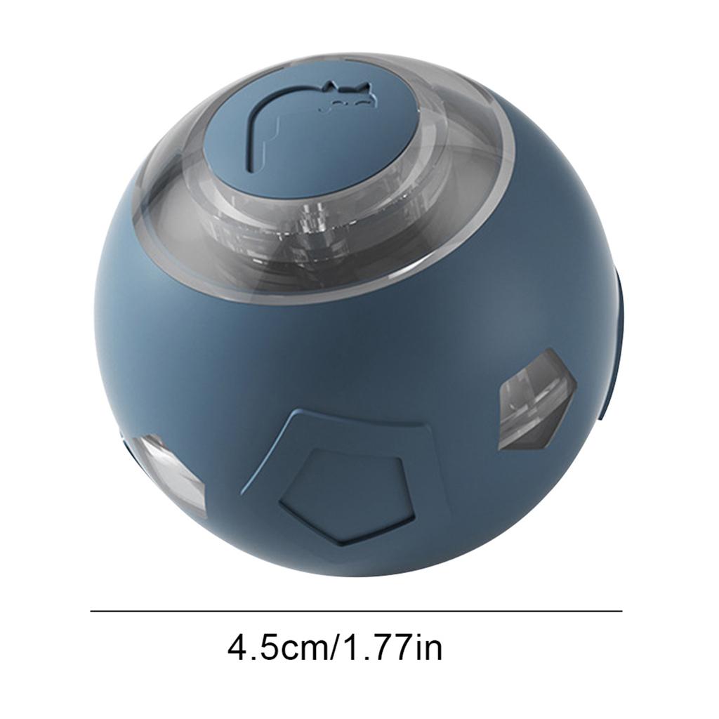 Cat Interactive Ball Toys Rechargeable Automatic Rolling Ball Self Rotating Ball Anti-Depression Pet Toy for Indoor Cat Kitten