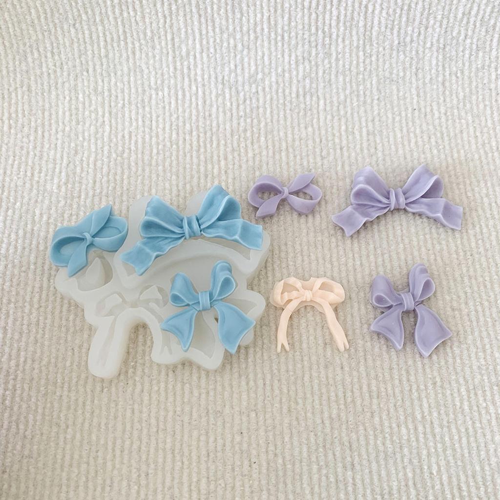 Versatile Bowknot Chocolate and Fondant Molds for Handmade Candy and Cupcake Toppers Great for Weddings and Birthdays