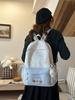 Youthful Star Pattern Shoulder Backpack With Embroidery For School Students