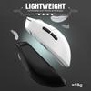 XUNFOX Wireless Mice PAW3311 Lightweight Gaming Mice with 3Modes Connection Rechargeable Ergonomic