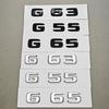 IXEA6 3D ABS Car Letters Logo G55 G63 G65 Sticker Rear Trunk Badge Emblem Decals For Mercedes Benz AMG G55 G63 W463 Auto Accessories