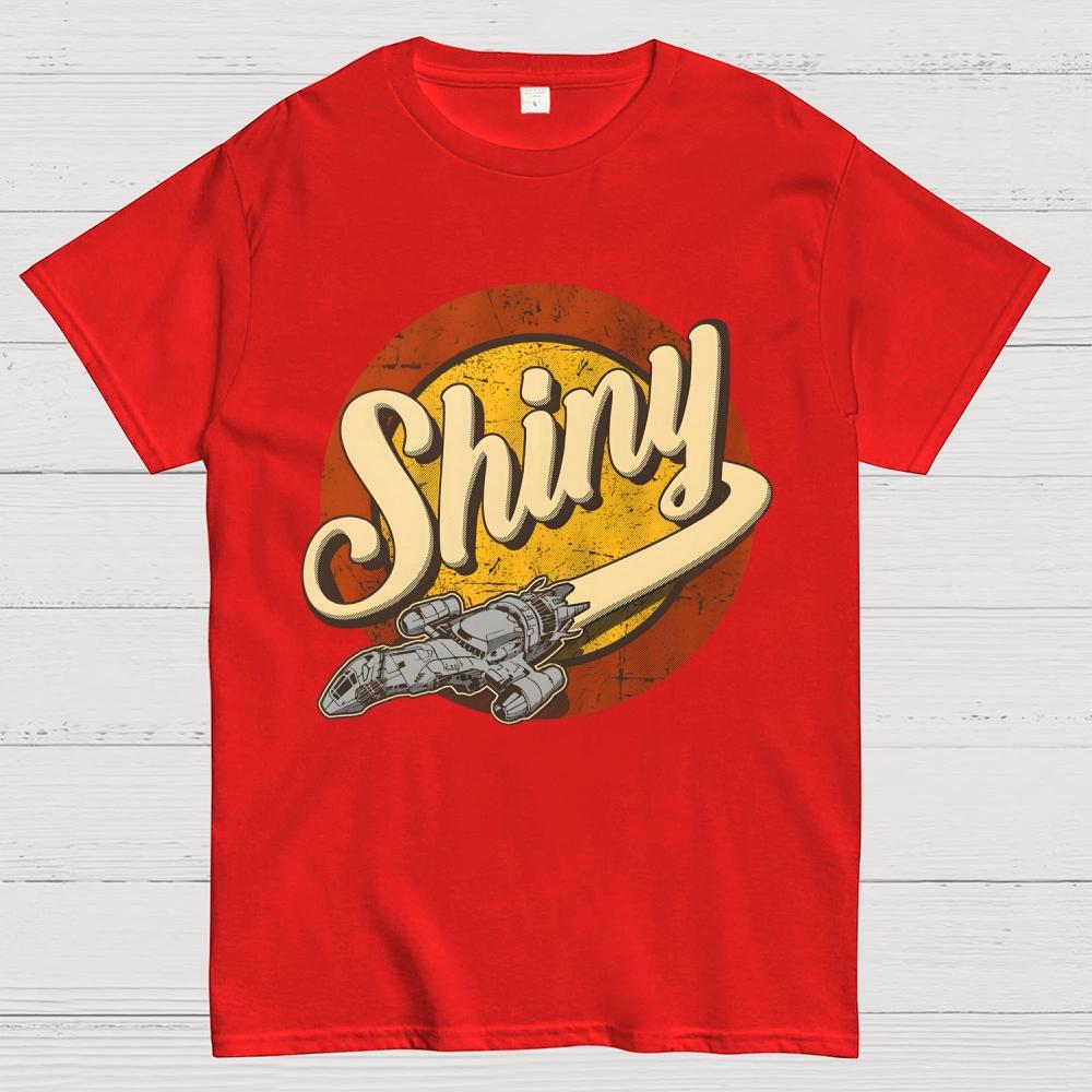 Shiny Cotton Summer Casual Cool Loose T-Shirt