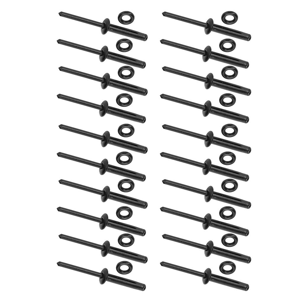 

Aluminum Pad Eye Rivets Kit with O‑Shape Washers Waterproof Accessory for Kayak
