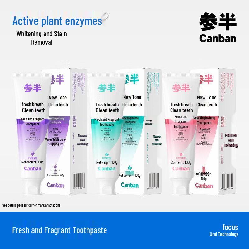 Sanban Enzyme Whitening & Fresh Breath Toothpaste