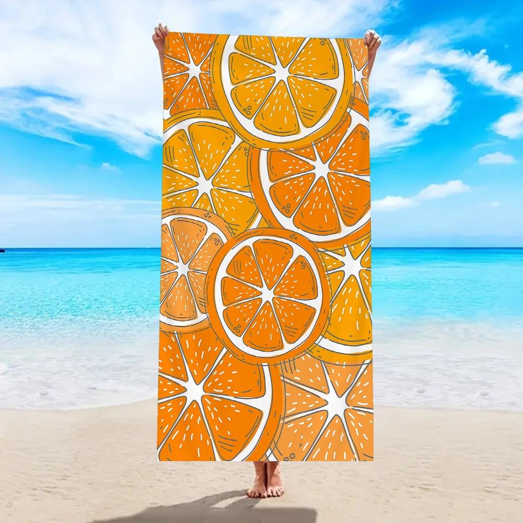 Personalized Bowknot Beach Towel 2D Flat Printed Peach Skin Fabric Custom Name Bath Towel Girls Summer Vacation Gift