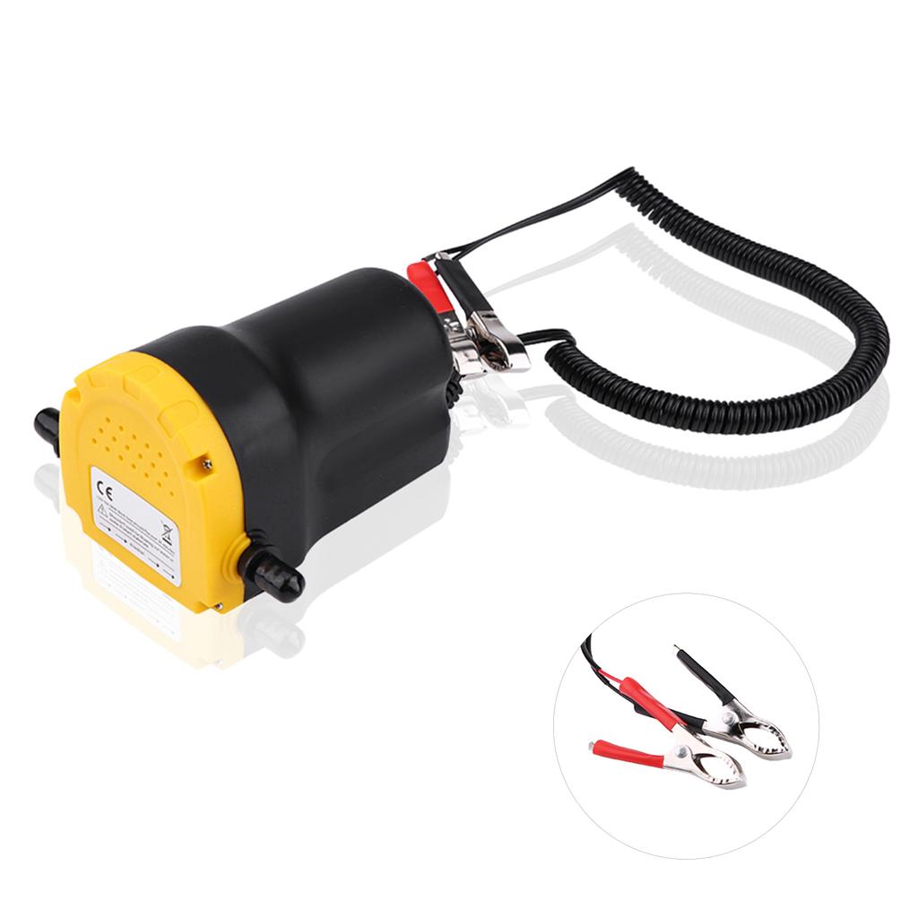 DC 12V 60W Fluid Extractor Motor Oil Diesel Transfer Pump 250L Hour For Car Motorbike Quad