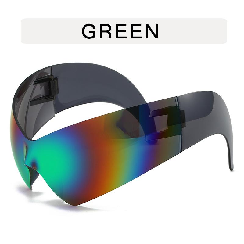 Punk Y2K Stylish Sunglasses for Men Fashion Trendy UV Protection Sun Glasses Men Bicycling Mountaineering Sun Glasses for Women