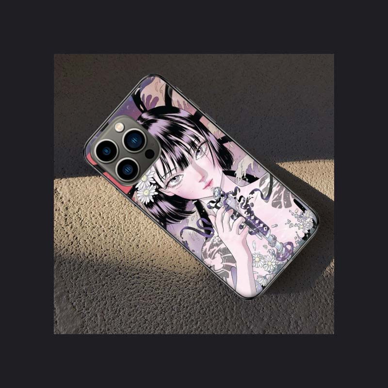 Shintaro Horror Cartoon Kago Phone Case For Apple Iphone 15 13 12 11 14 Pro Max Mini Cover SE 2020 X XS XR 8 7 6 6S Plus 5 5S Sh