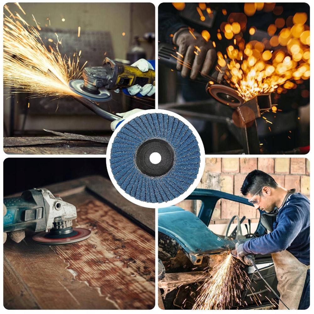 8szt TARCZA LISTKOWA LAMELKA 76 MM DO SZLIFOWANIA METALU DREWNA ŚCIERNA